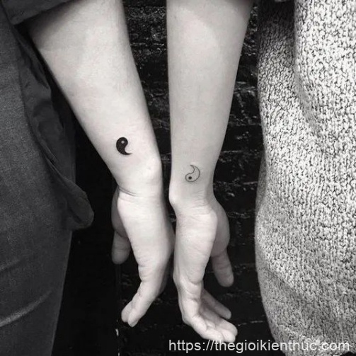 Hình xăm nghệ thuật tatoo mini bạn thân đẹp nhất